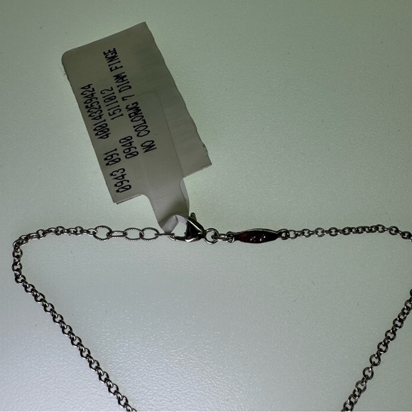 JACQUIE AICHE 14K 7 DIAMOND FINGER BRACELET HAND CHAIN WHITE GOLD - Picture 2 of 16